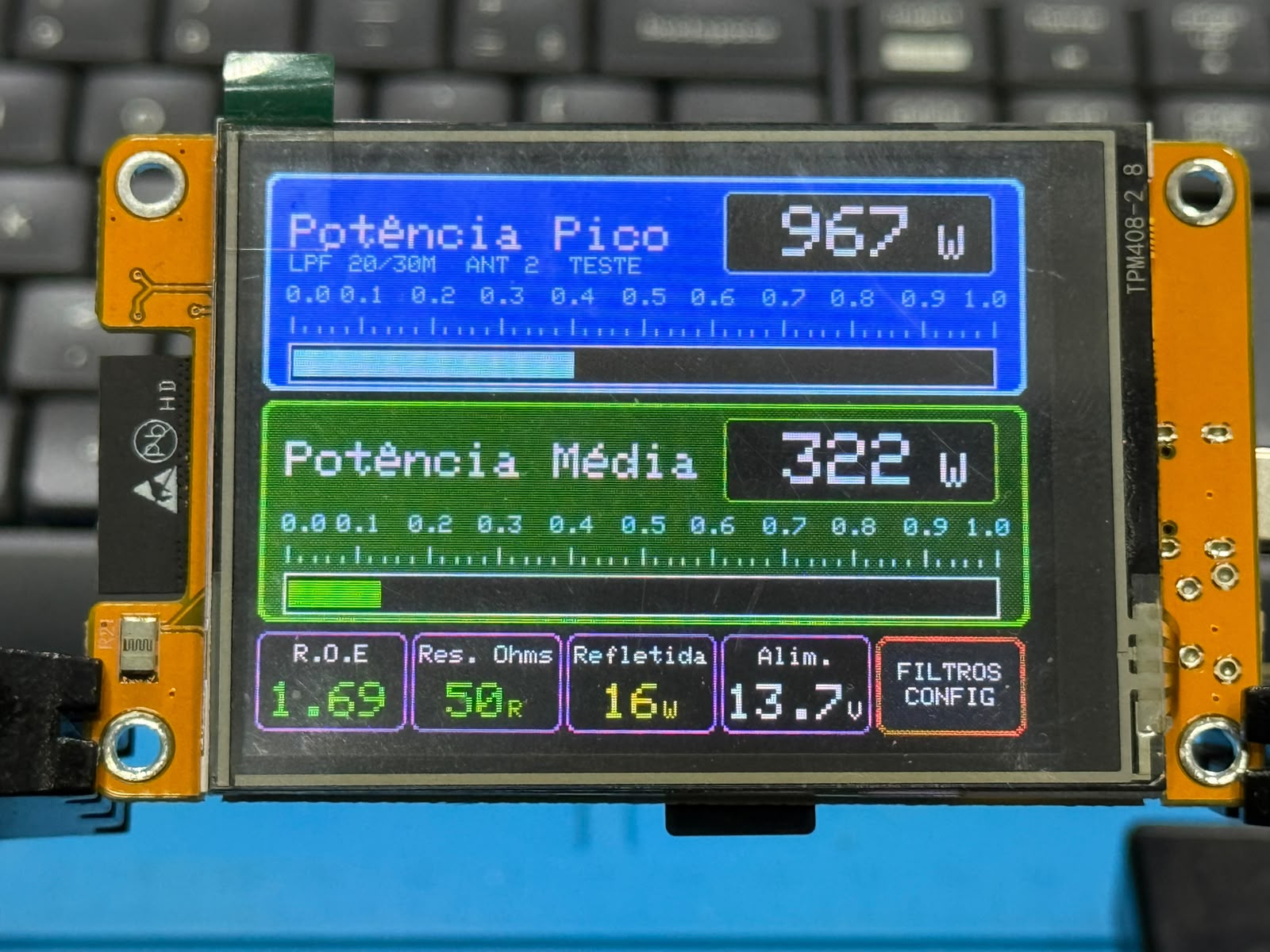 Interface controladora para lineares.